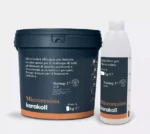 Microresina Kerakoll Bianco KK 1 a finitura opaca laccata per rivestimento di arredi, ceramiche e parquet, resistente e smacchiabile
