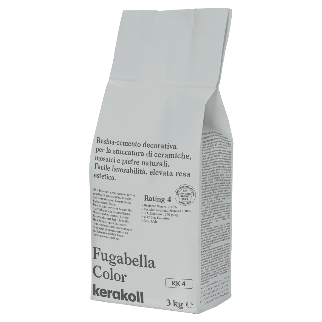 fugabella kk4 Stucco Kerakoll Fugabella Color KK4 – resina-cemento decorativa per fughe idrorepellente e antimuffa